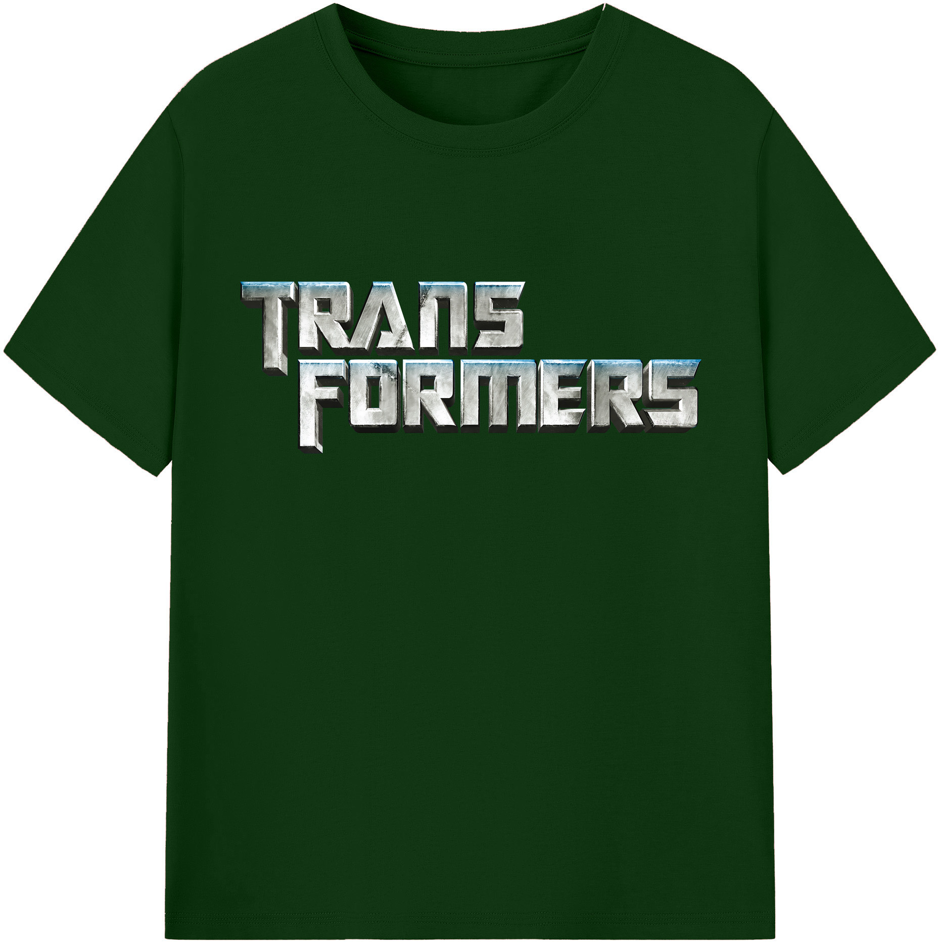 （画像用） Transformers トランスフォーマー 綿100％半袖Tシャツ（フロントプリント）